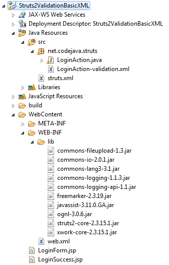 Struts Form Validation Tutorial (XML)